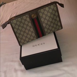 Gucci clutch/make up bag/medicine bag